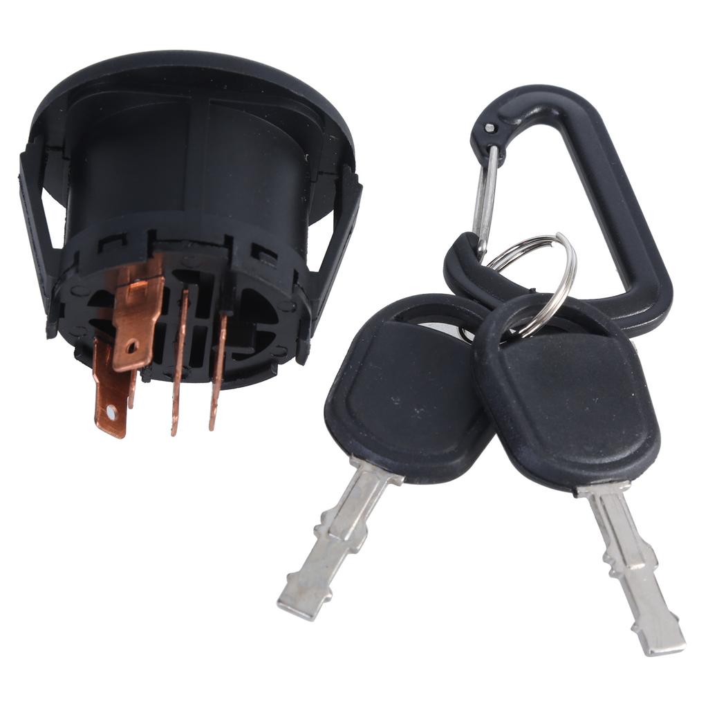 Ignition Lock Barrels Cylinder with Key Starter for Cub Cadet MTD Mowers Replacement 72504227