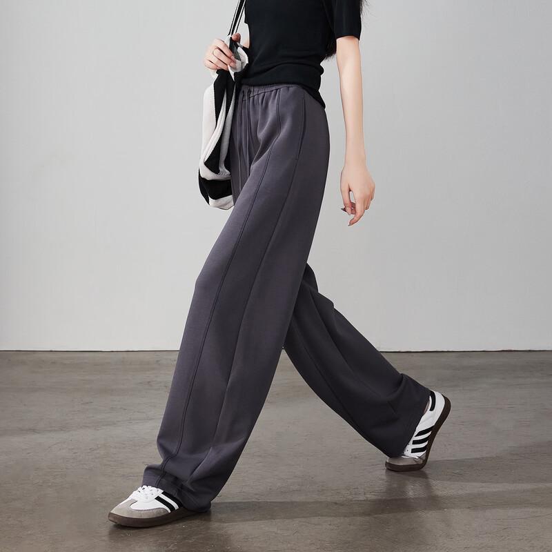 SOFSIL Women's High-Waisted Wide-Leg Pants