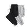 2025 Men's Pure Cotton Cuffed Sweatpants: Casual, Breathable, Loose-Fit, Versatile Knitted Sports Pants for Autumn.