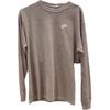 T Shirts Men's Khaki Crew Neck Moderate DX1002-040