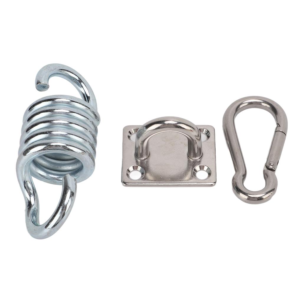 Zestaw do zawieszania sufitowego ze stali nierdzewnej, udźwig 551 funtów, hak do zawieszania do treningu jogi, hamaka, huśtawek