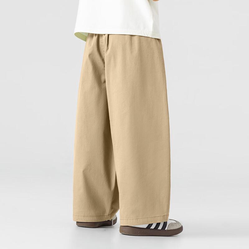 Boys' Loose Fit Curved Leg Summer Cargo Pants