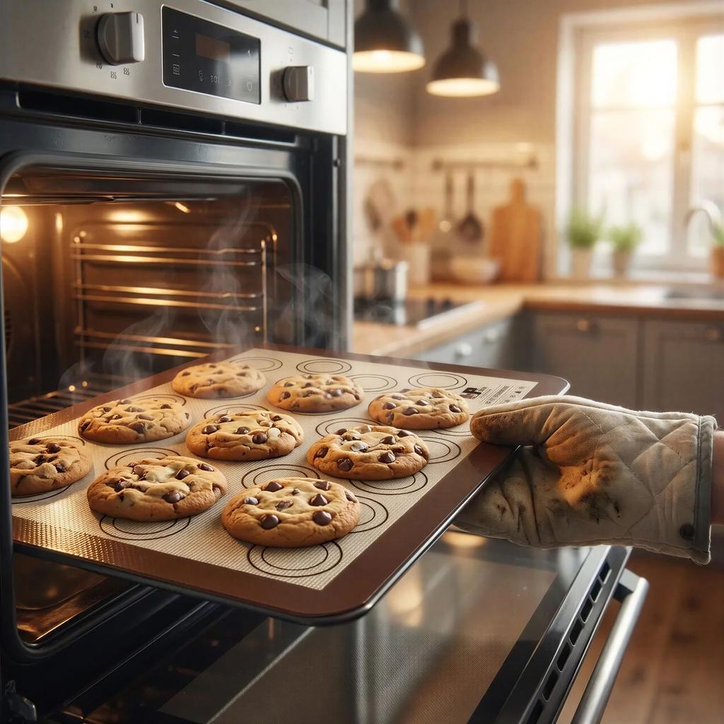 SILICONE BAKING MAT DOUGH MAT 40x30 CM REUSABLE
