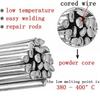 Low Temperature Easy Melt Aluminum Welding Rods Cored Solder Bars with Flux Wire Rods for Aluminum Soldering Repair Metal Welding Tool Supplies