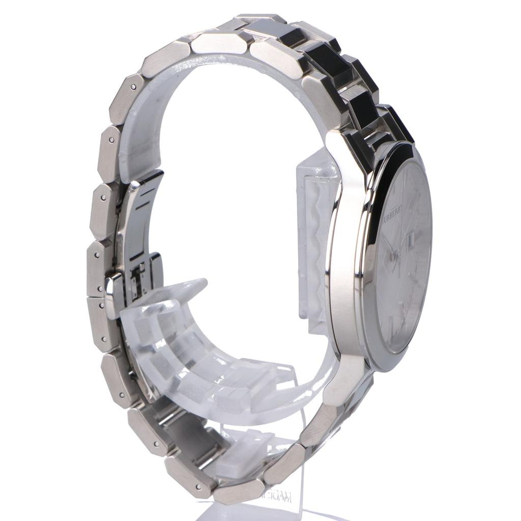 BURBERRY BU9000 The City Date Quartz Watches SilverUsed