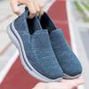 Old Beijing Breathable Mesh Slip-On Shoes for Elderly - Comfortable, Non-Slip, Soft Sole for Men and Women