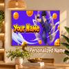 Dragon Ball Gohan Custom Name Diamond Painting Personalized 5D Full Drill DIY Diamond Art Home Decor