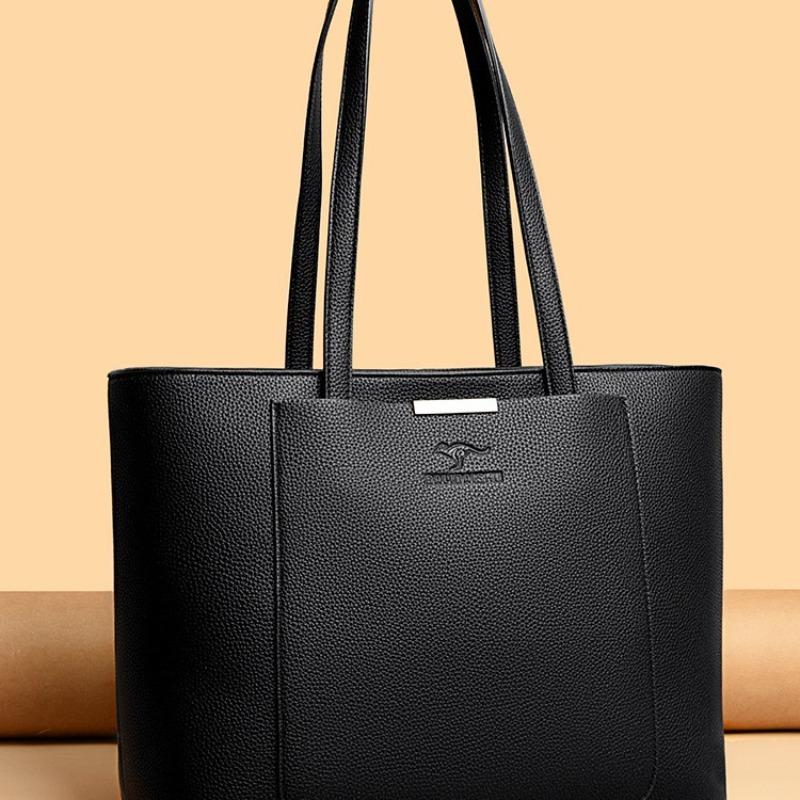 Women s bag new women s bag simple atmosphere women s mother bag trendy atmosphere handbag чёрный
