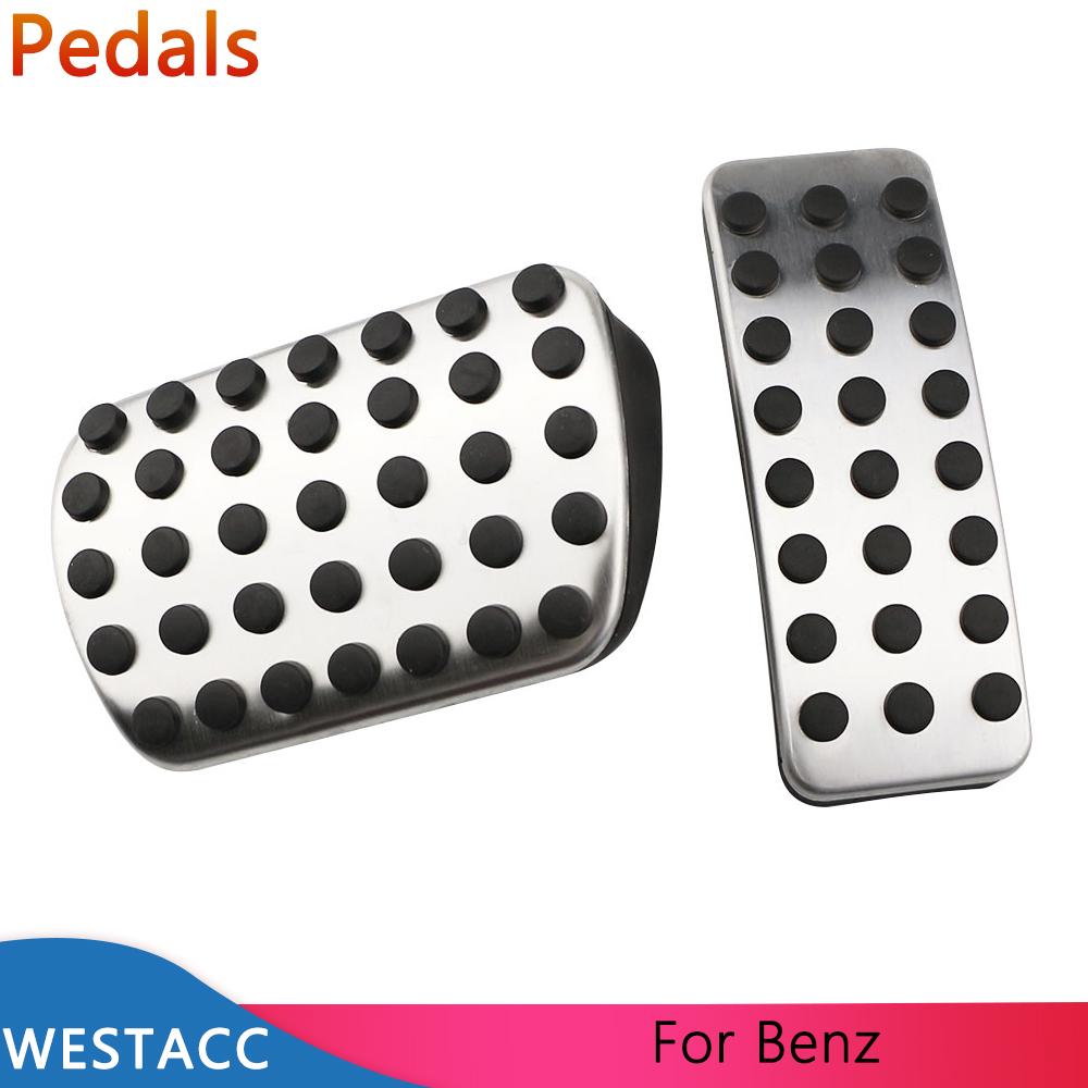 Car Pedals Pedal Cover for Mercedes Benz A B CLA GLA GLE ML GL R W164  W166 X156 X164 X166 W251 W168 W169 W176