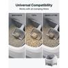European Warehouse Stock Free Delivery Direct Order Smart Cat Litter Box Eco-Friendly Open Design Self Cleaning