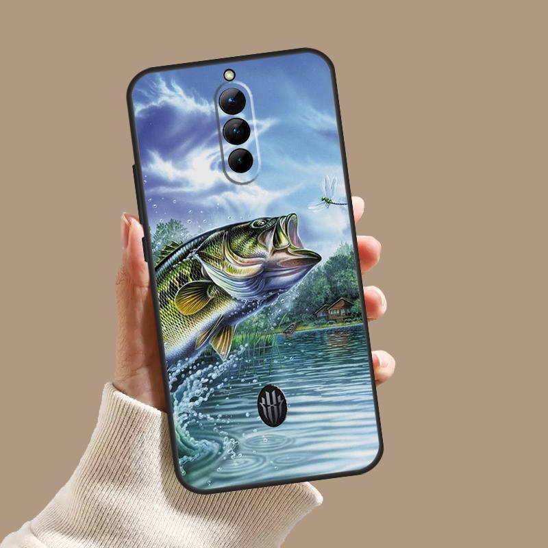 Art Fishing Lure Case For ZTE Nubia Red Magic 10S 9S 8S 8 9 10 11 Pro Plus 6 7 6S 7S Pro 5G 6R 10 Air Cover