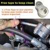 Rear HVAC System Pipe Seal Block Suitable for Select Model Vehicles For Enhanced Cooling Efficiency
