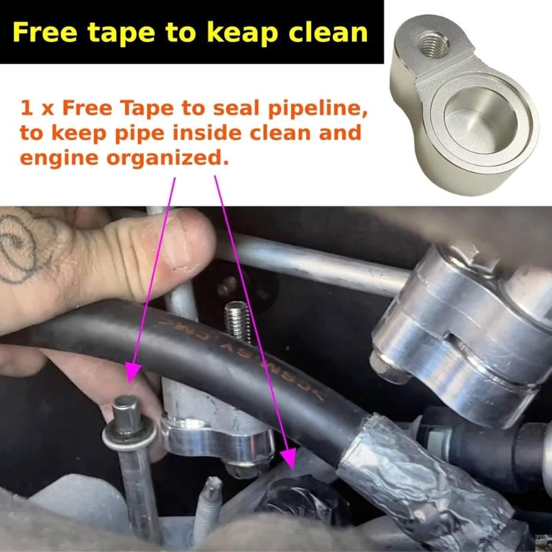 Rear HVAC System Pipe Seal Block Suitable for Select Model Vehicles For Enhanced Cooling Efficiency