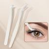 Pince à épiler multifonctionnelle Pince à épiler en acier inoxydable pour greffe de faux cils Patchs pour faux cils Aides pour faux cils Pince à épiler portable