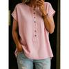 BITCED Damesmode Casual Korte Mouw O-Hals Blouses & Shirts