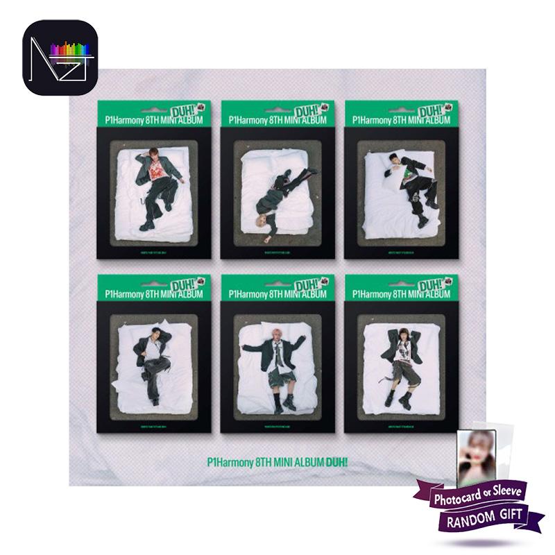 

[ПРЕДЗАКАЗ] P1Harmony – 8-й мини-альбом H Ver./DUH! Компактная версия Radnom 1pcs