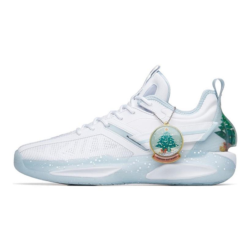 Anta GH3 Hayward Nitrogen Technology Low-Top Basketball Shoes Men sneakers White Blue 112211103-5(S-BOX)