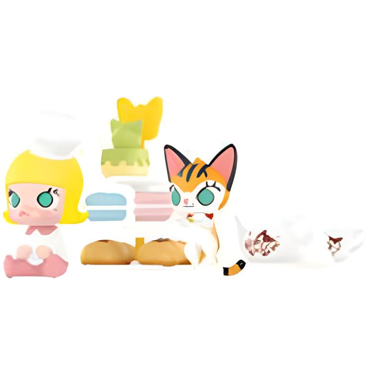 POP MART MOLLY Cuisine Collection Cute Mystery Boxes, Single Mystery Box