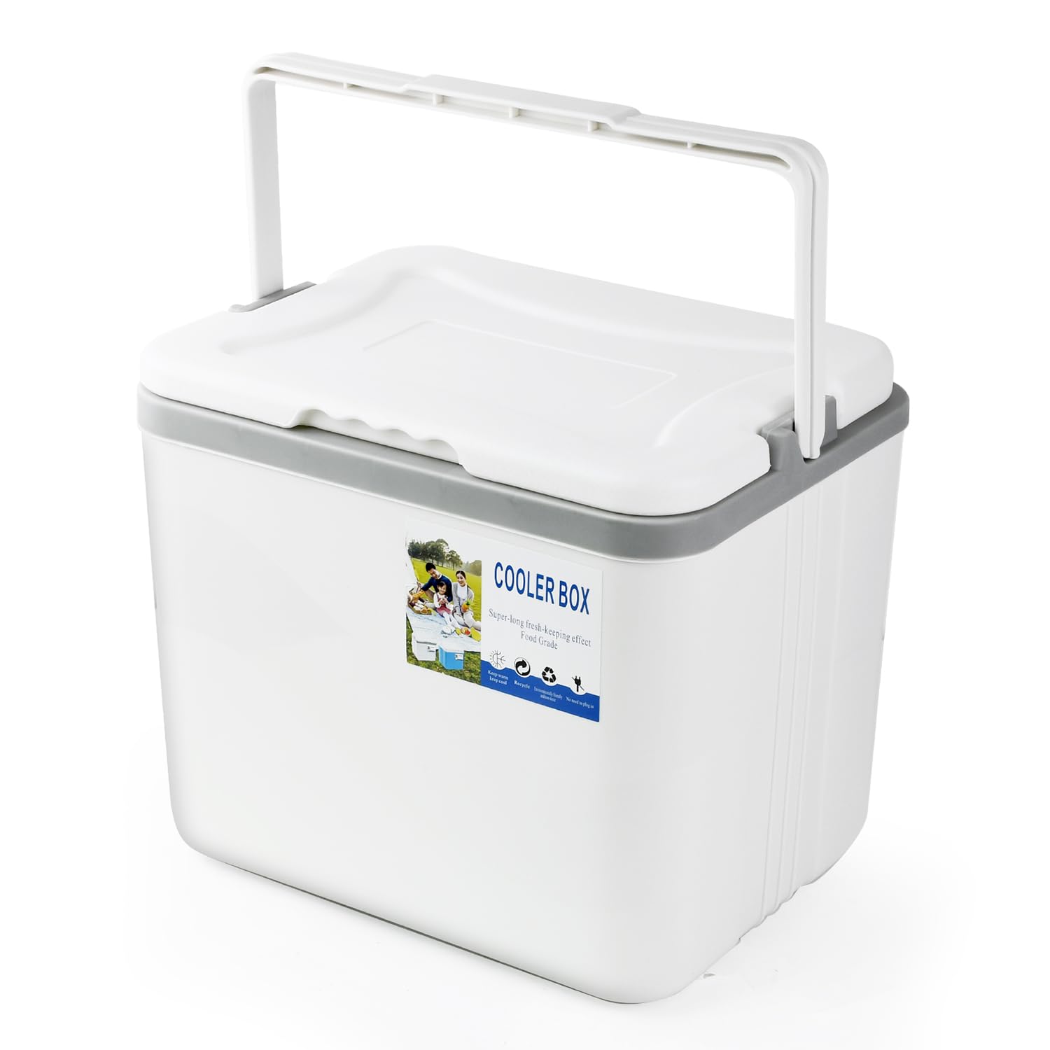 

seiyishi охладитель изолированный охладитель емкость тепловой сверхтвердый легкий в использовании спортивный рыболовный ящик, сумка, охладитель, коробка, 6/10/15/28 л, изоляция, легкий,