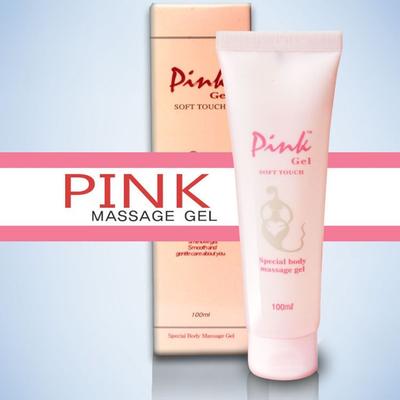 Rosa Gel UPZUFIBU 100ml Körperöl Massagegel Lotion