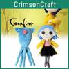 Adorable Coraline Squid Plush Toy Featuring Soft Crystal Fabric For Fans Of The Film