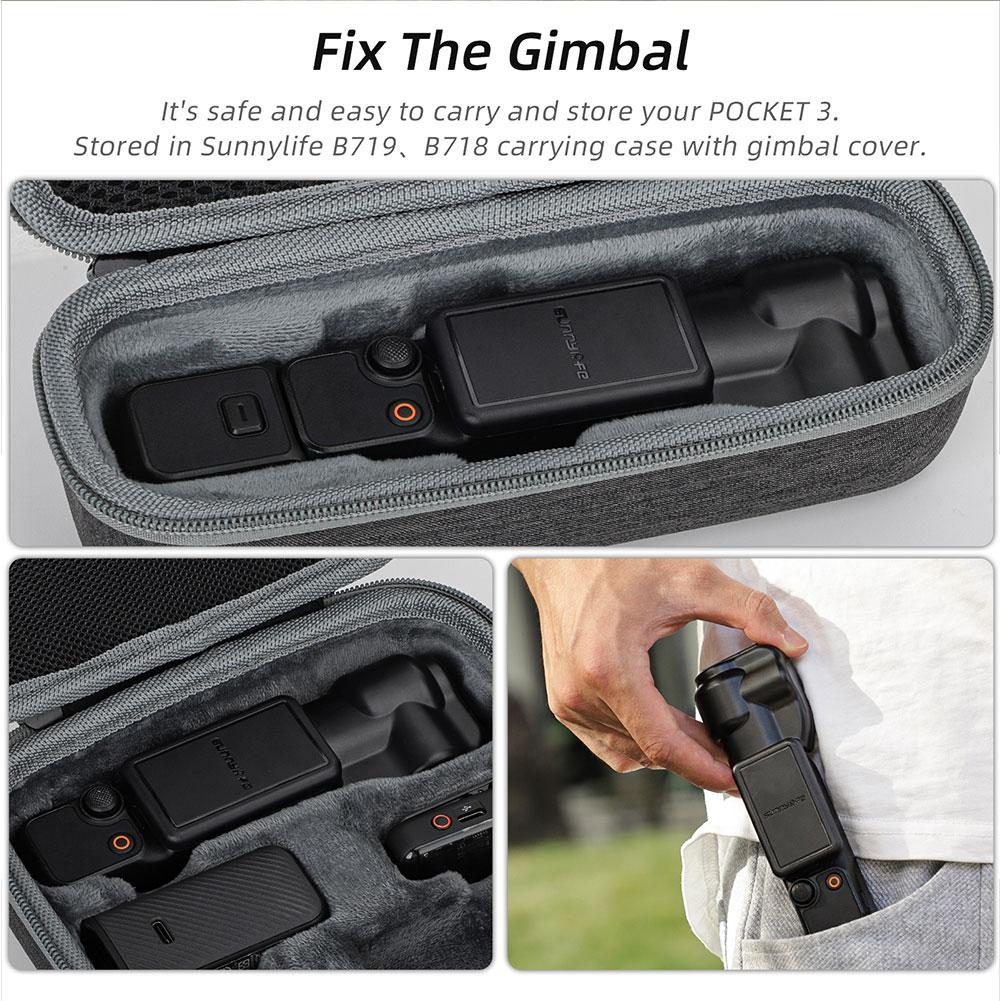 Plastic Gimbal Protector for Osmo Pocket 3, Camera Cap & Handheld Gimbal Protective Case, Pocket 3 Accessories, Solves Gimbal