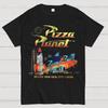 Retro Toy Story Pizza Planet Serving Your Local Star Unisex 100% Cotton Summer Casual Cool Loose T-Shirt