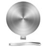 Induction Cooker Heat Distributor Stainless Steel Adapter Plate with Handle Efficient Heat Conductor for Cookware