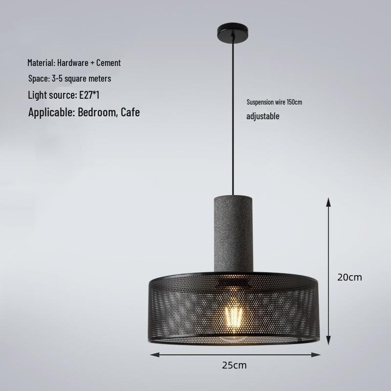 Nordic Wrought Iron Ceiling Light for Hallway, Balcony, Foyer, Corridor, and Walk-In Closet - Modern Minimalist Design