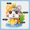 Charming Cat Mermaid Building Blocks Toys for Girls Birthday Gift Animals Blocks Collection Assembly Toys for Children Adults