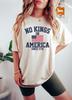 No Kings In America T Shirt Anti-Trump Protest Shirt Democracy Tee Unisex T-Shirt