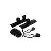 Storage Rack - Wall-mounted Bicycle Holder - White - 1 Bicycle - Rubber and Metal