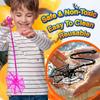 Glow Fever 24Pcs Sticky Spider Web Party Favors Pack, 7.5 inches in Total Length, Halloween Party Favors, Gifts For Birthday, Goodie Bag Classroom