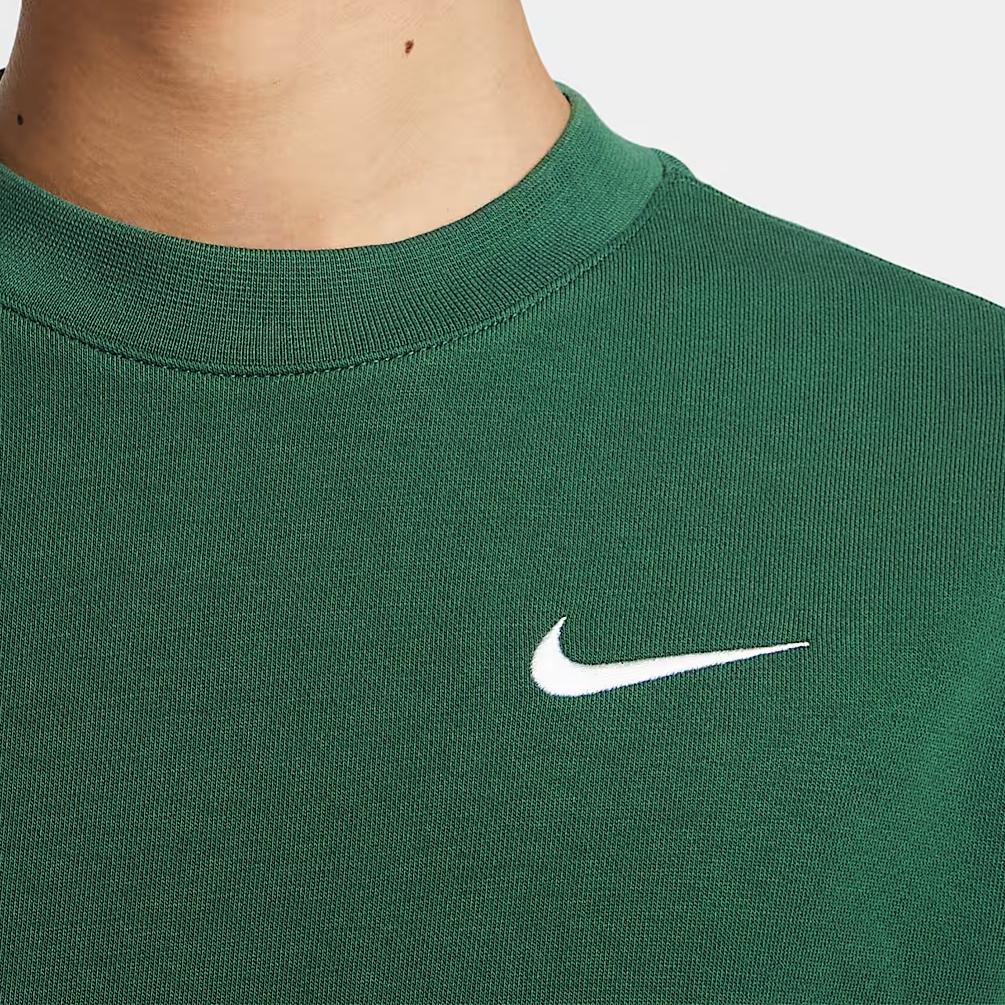 Nike Team Club Comfortable Versatile Fashionable Trendy Crew Neck Sweatshirt Women Sweatshirt Canyon-Green IB8752-341