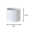 TAMAKI Flower Vase, White, 20 x 15.5 cm, AYA (Aya) T-910436