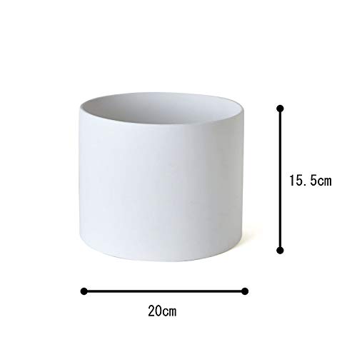 TAMAKI Flower Vase, White, 20 x 15.5 cm, AYA (Aya) T-910436