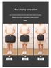 Black Heightened Cosmetic Bag with Mirror - Large Capacity Portable Handheld Storage Box