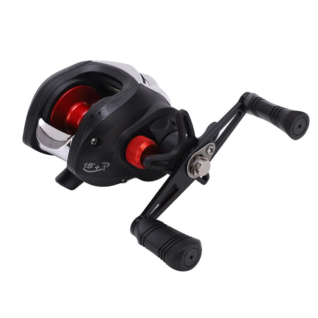 Mulineta Baitcasting Low Profile Mulineta Pescuit la Plută 7.2:1 Raport de Transmisie Cupă de Sârmă din Plastic LK201 Dreapta