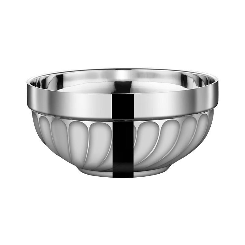 304 Stainless Steel Double-Wall Stackable Bowl