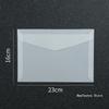 Transparent Sulfuric Acid Paper Envelope Vintage Wedding Postcard Invitation Card Storage Translucent Blank Envelope 1pc