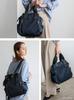 Gratante Women's Stylish Nylon Backpack with 9 Pockets, Ultra-Lightweight Nylon Design, Large Capacity, Practical for Commuting, School, and Mothers,