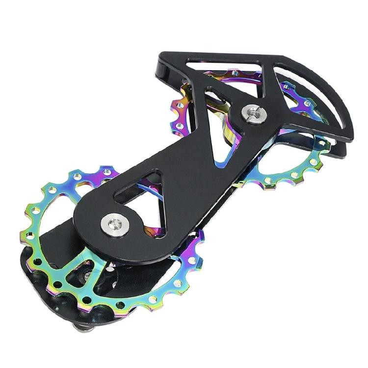 Low Frictions 16T Bike Rear Derailleur Pulley Systems, Aluminum with Ceramic Bearing for R8000 R8800 5800 Climbing Ease