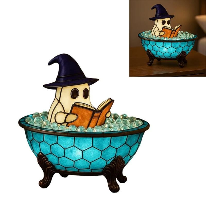 

Waterproofed USB Specter Light Bubble Bath Lamp Resins Craft For Bathroom Poolside Outdoor Garden Decorations J0MC China Mainland
