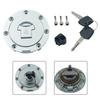 Replacement Parts Motorcycle Fuel Cap Motorcycle Cap With Key Direct Installation Type Made Of Metal Materials