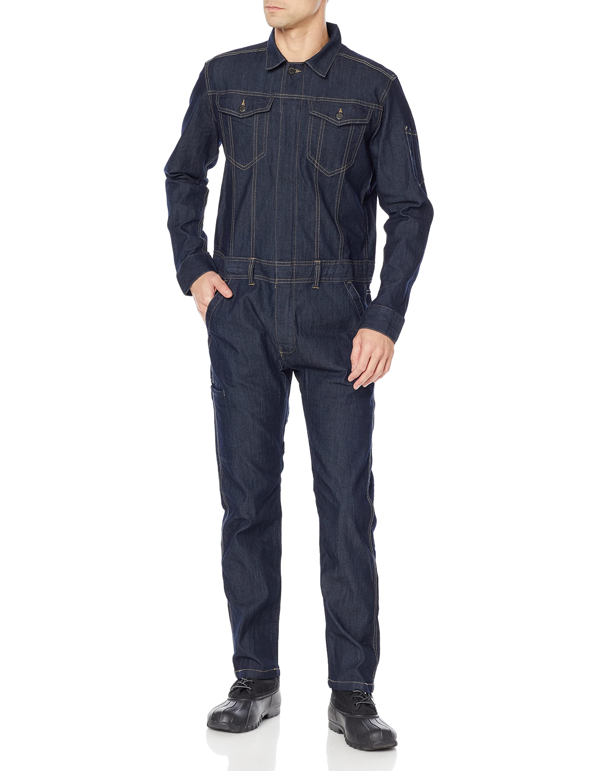 GRACE ENGINEERS GE340 36 Indigo All-Season Stretch Light Coveralls L