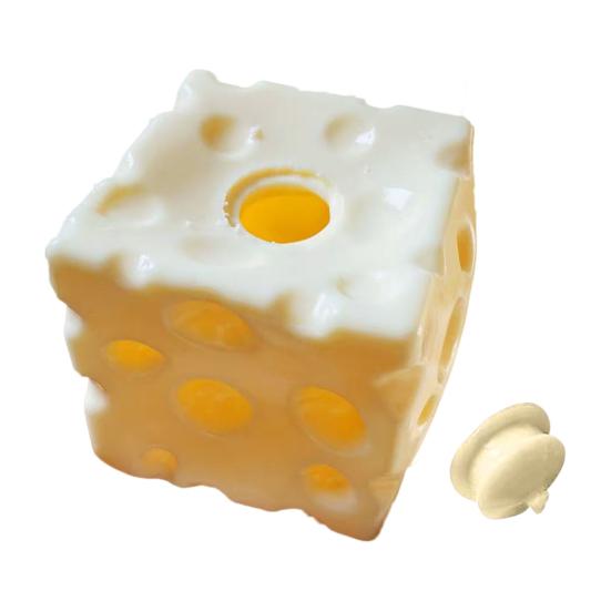 

Сжимающая игрушка-сыр Медленно поднимающаяся Игрушка для снятия стресса Мягкая упругая пена Сенсорный куб Игрушка-антистресс для офиса, класса, дома Игрушка-антистресс 1pc жёлтый