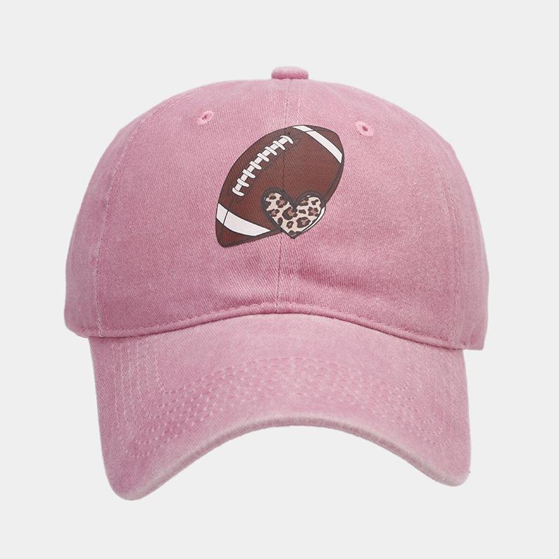 Spring New Personalized Printed Baseball Cap Men's Washed Old Fashion Versatile Cap Trendy Women's Outdoor Sun Hat