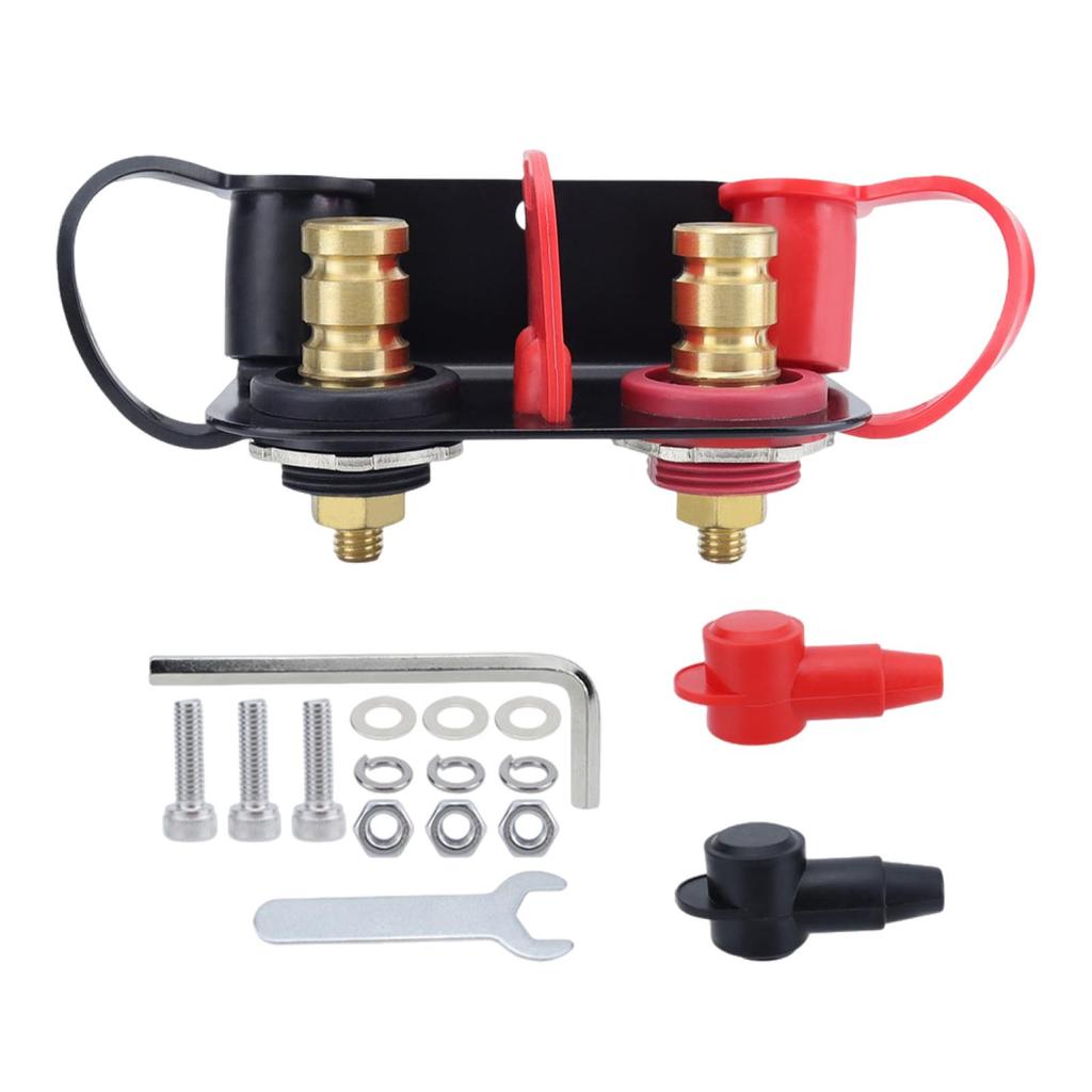 Battery Jump Post Kit Remoting Terminal for ATV Boat Premium