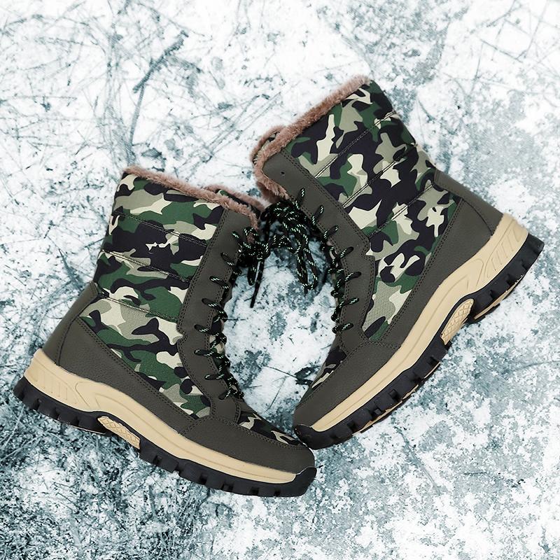 Winter Damen wasserdichte Wanderstiefel Wüstenstiefel Leichte Stiefel Robuste Kampfstiefel für Mädchen Stiefel