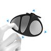 3 In 1 360 Degree Rotation Three Sided Blind Spot Mirror Reversing Car Blind Spot Convex Mirror Right / Left Universal Mirror
